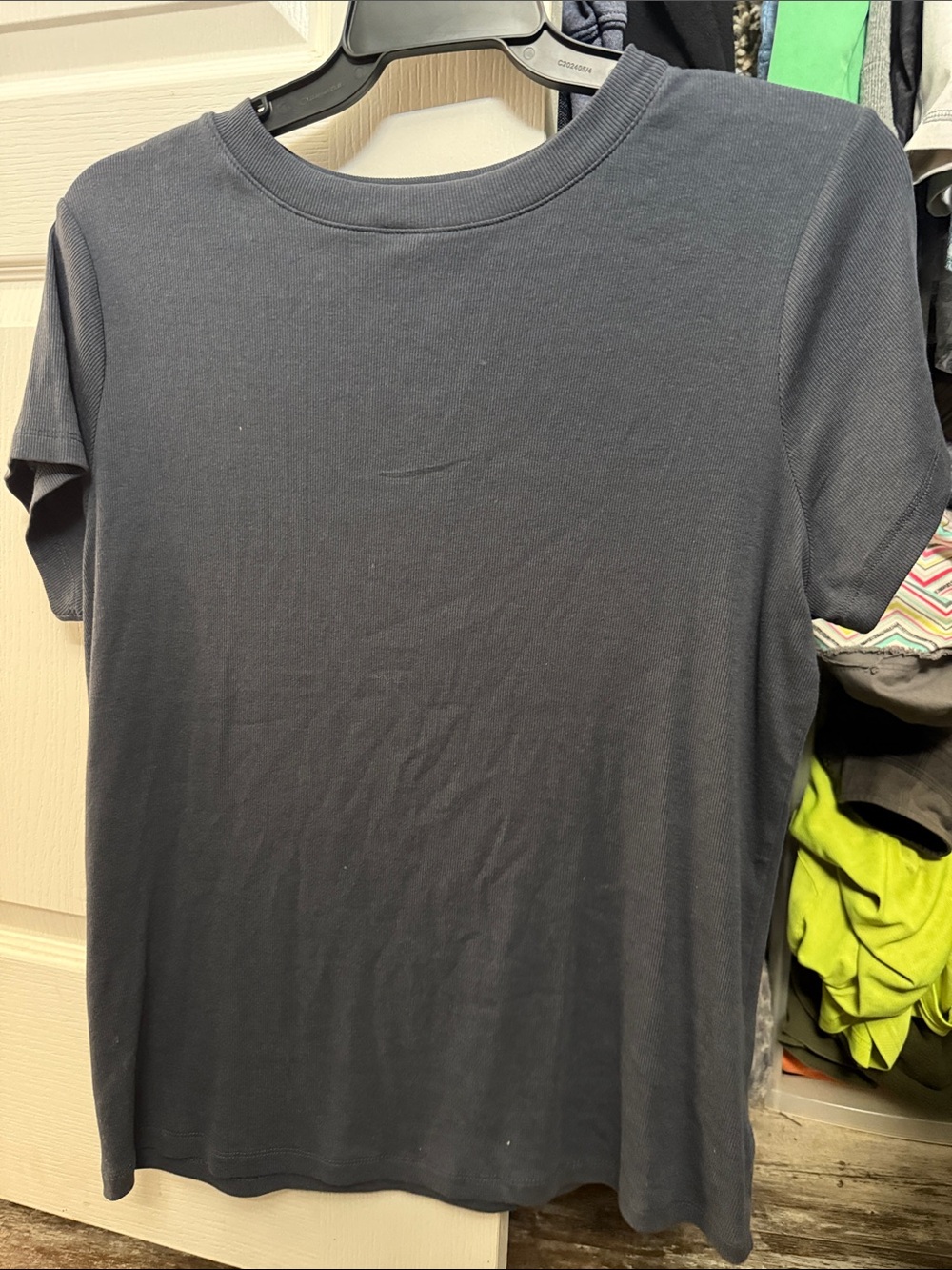 a new day Men's Short Sleeve Crew Shirt - Black